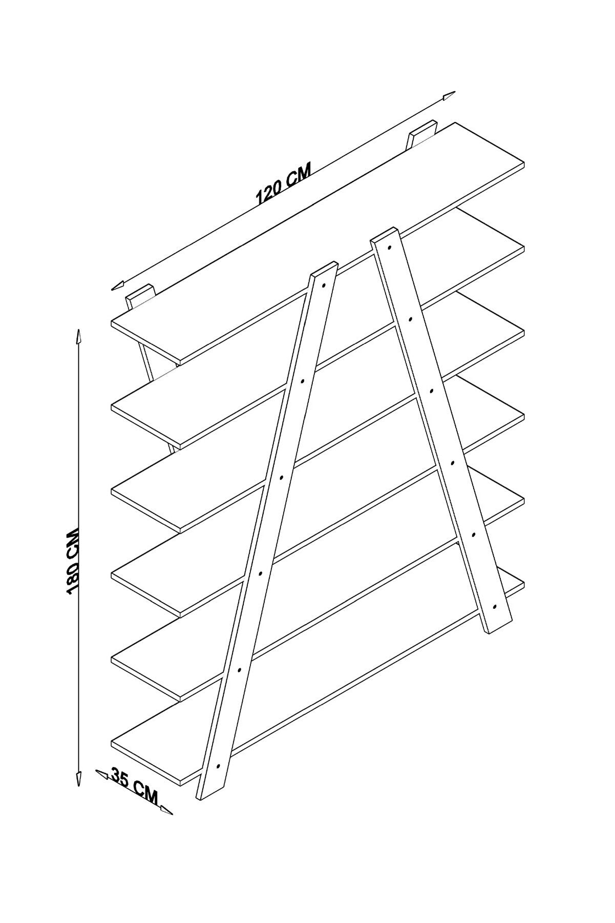 Estantería librería sena