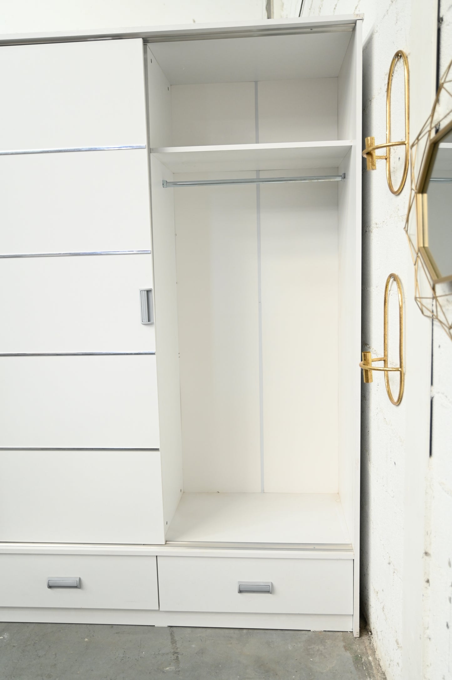 Armario Okazo 3 puertas blanco