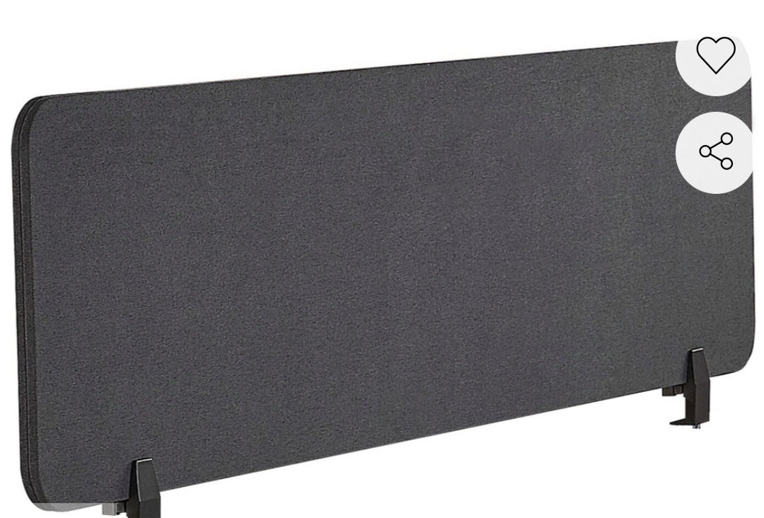 Panel separador gris oscuro 130/40