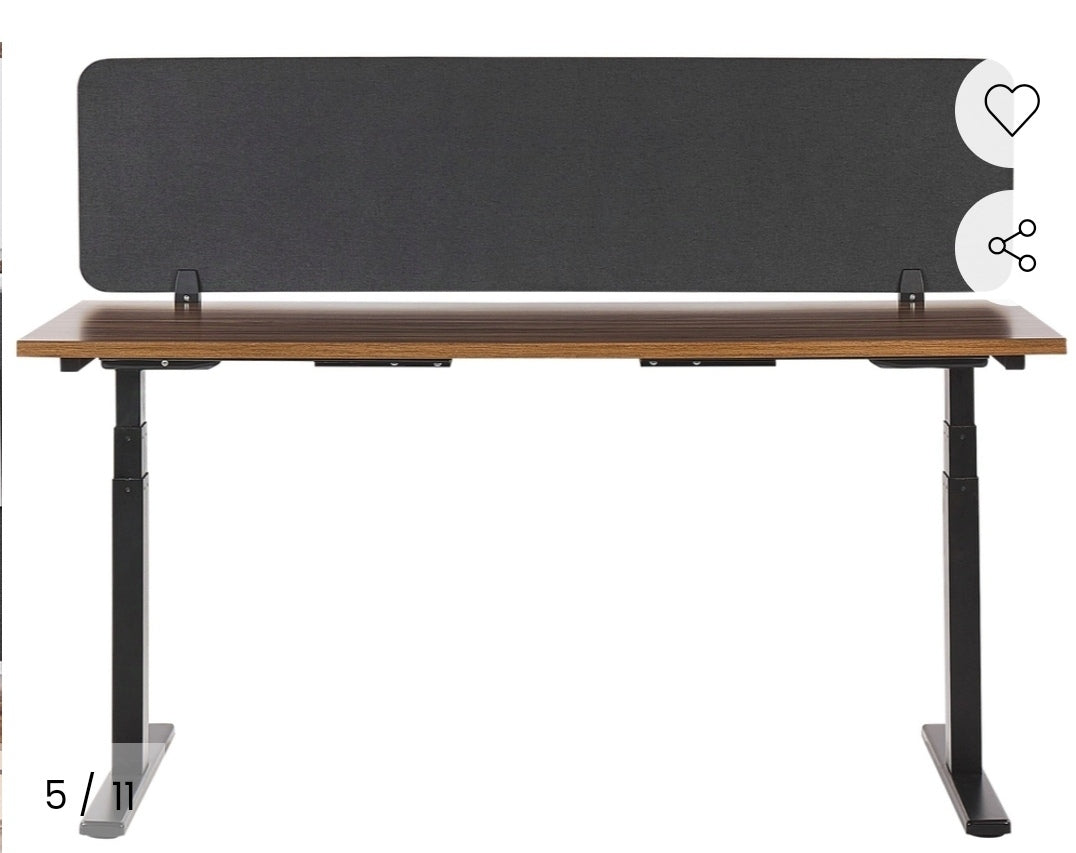 Panel separador gris oscuro 130/40