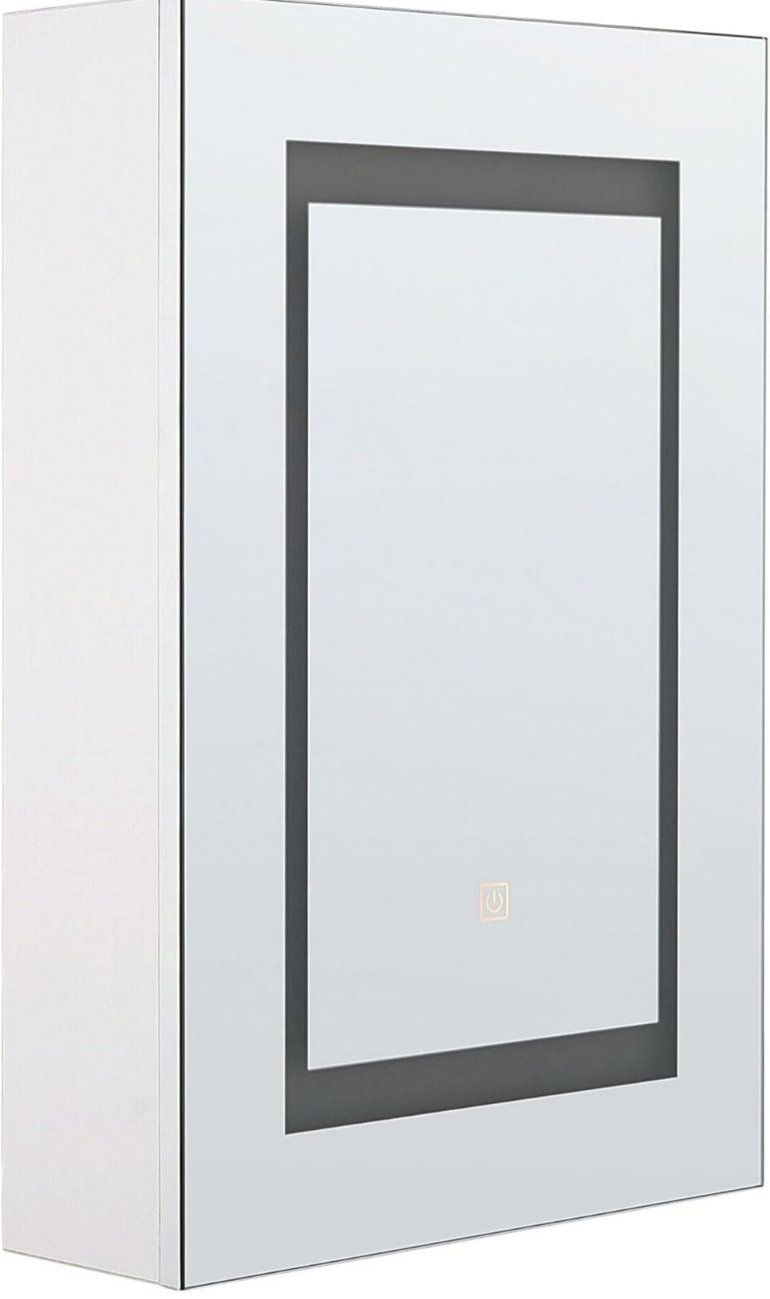 Mueble de baño led blanco/ plateado