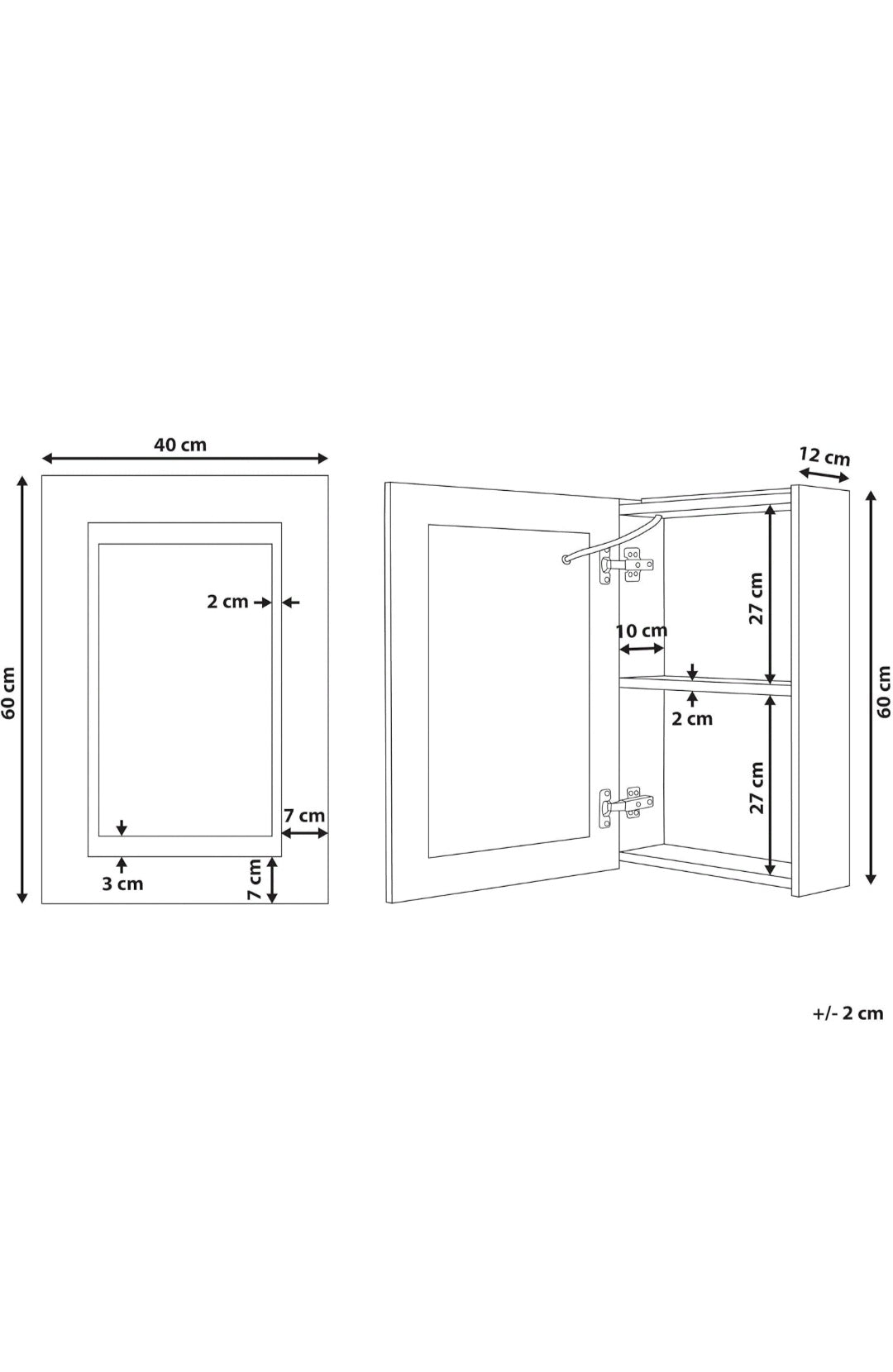 Mueble de baño led blanco/ plateado
