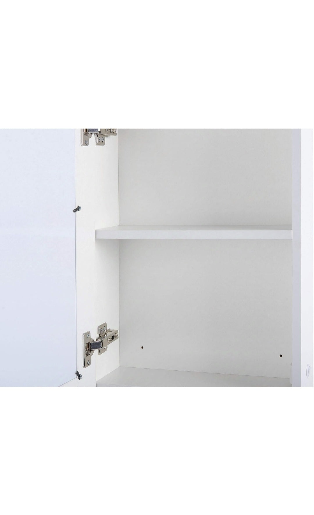 Mueble de baño led blanco/ plateado