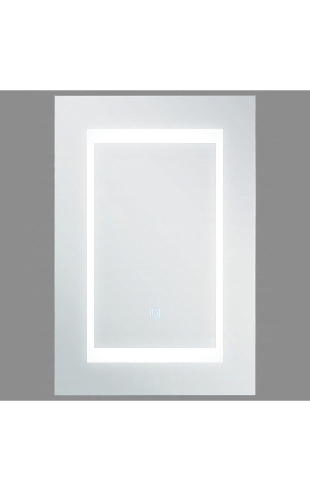 Mueble de baño led blanco/ plateado