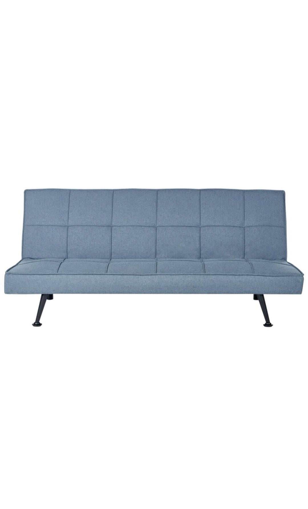 Sofá cama tela azul