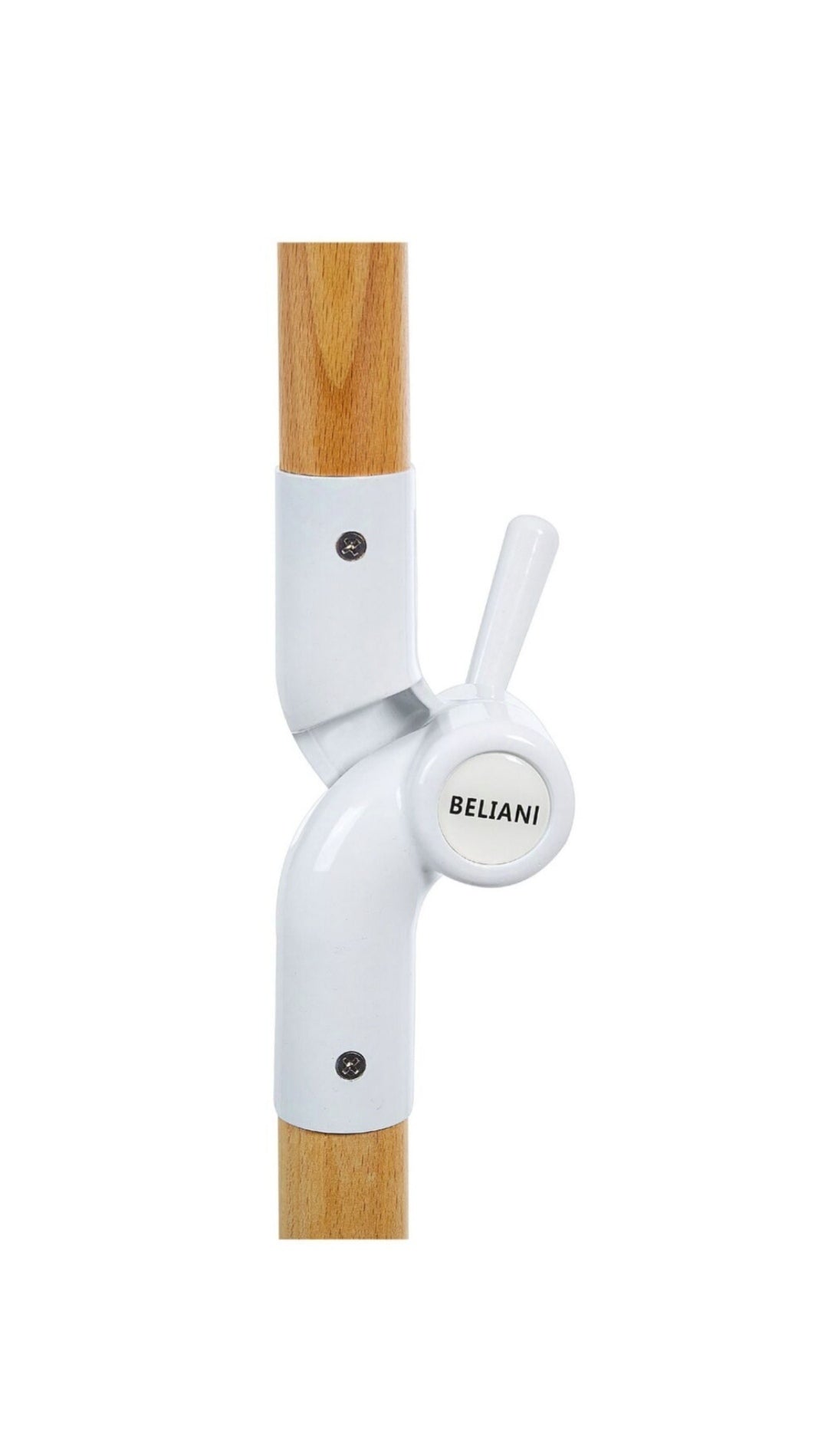 Sombrilla azul blanco 150cm