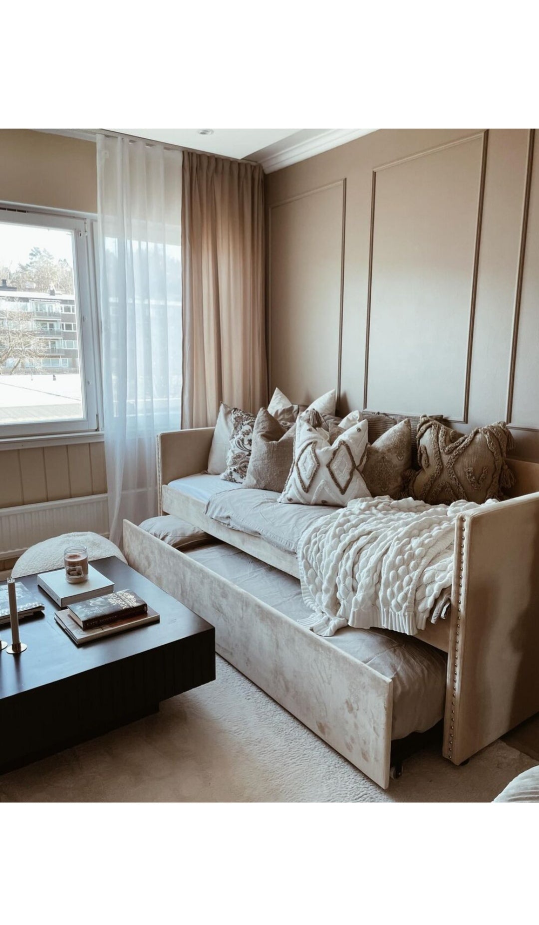 Cama nido beige