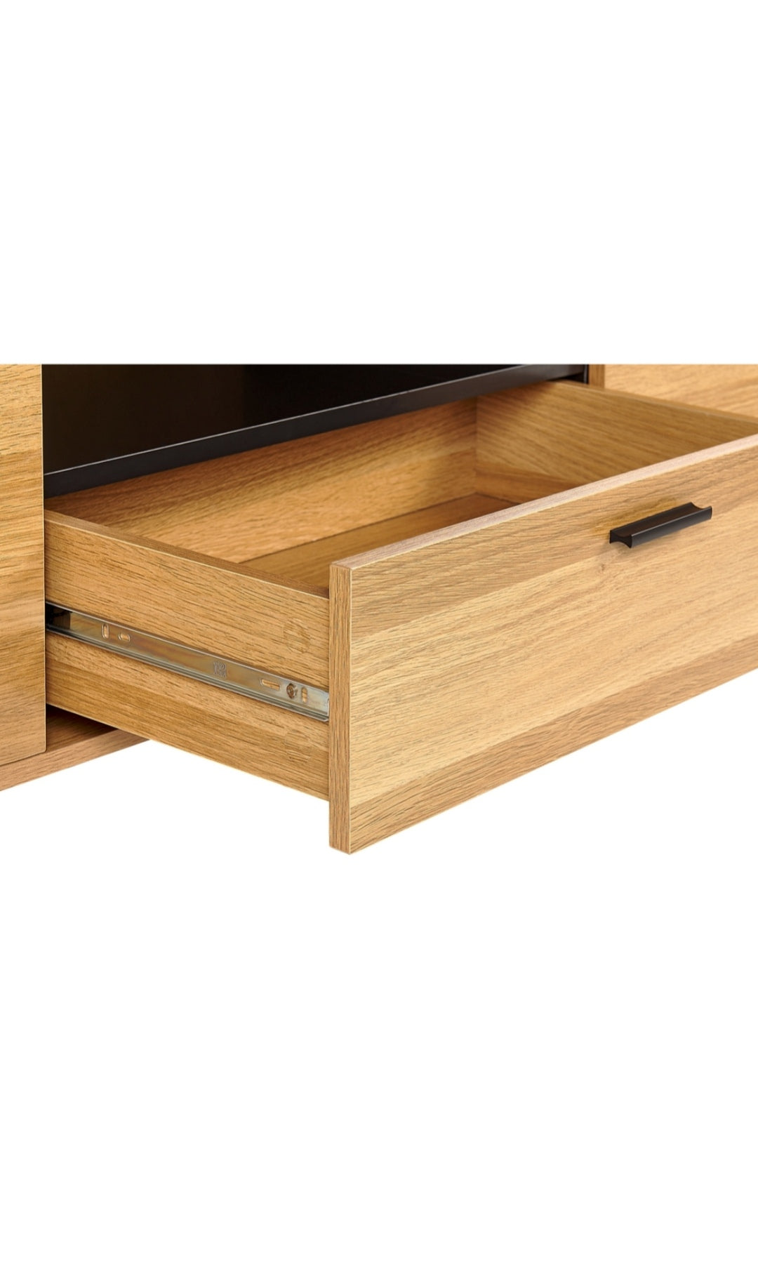 Mueble de TV madera clara