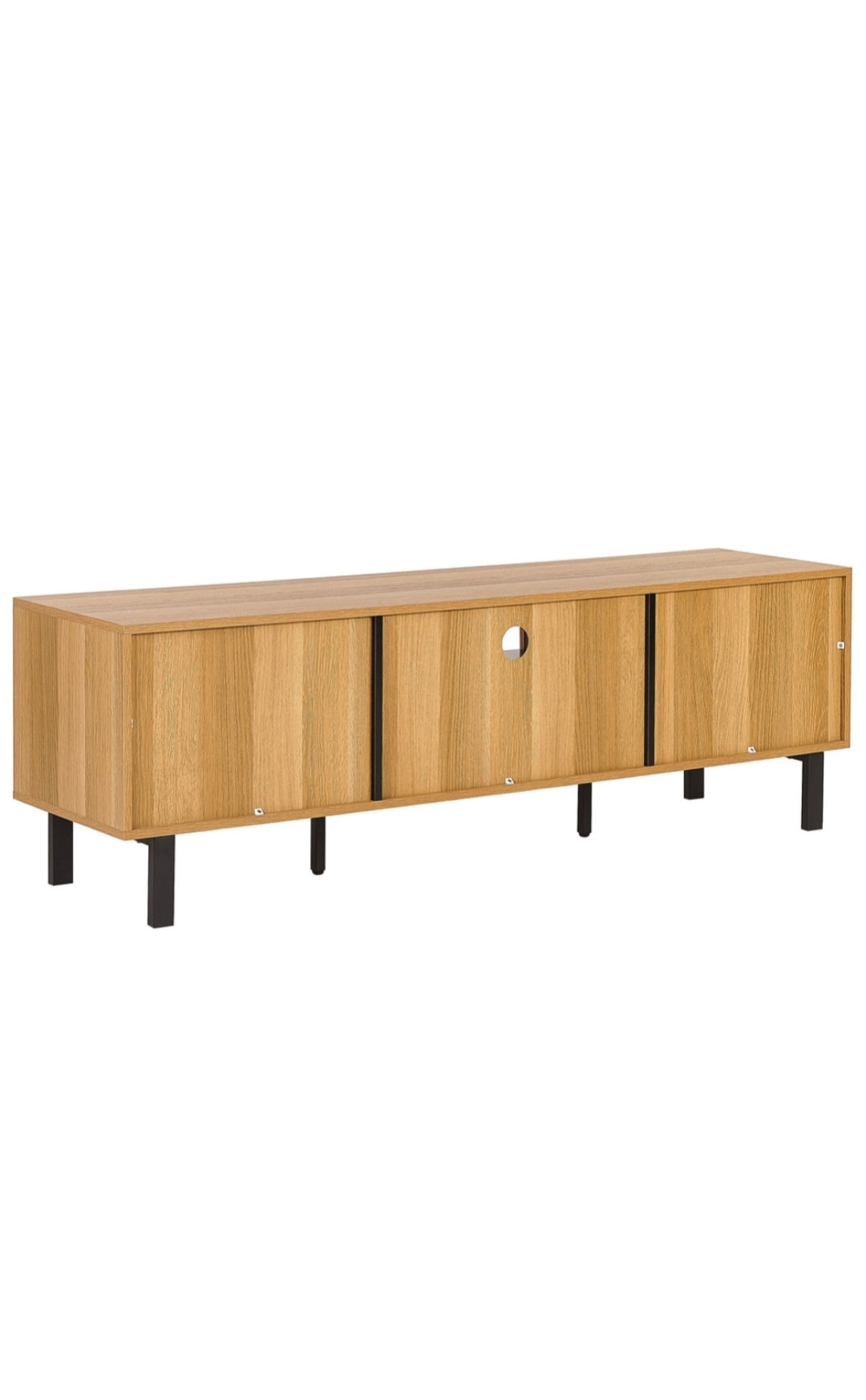 Mueble de TV madera clara