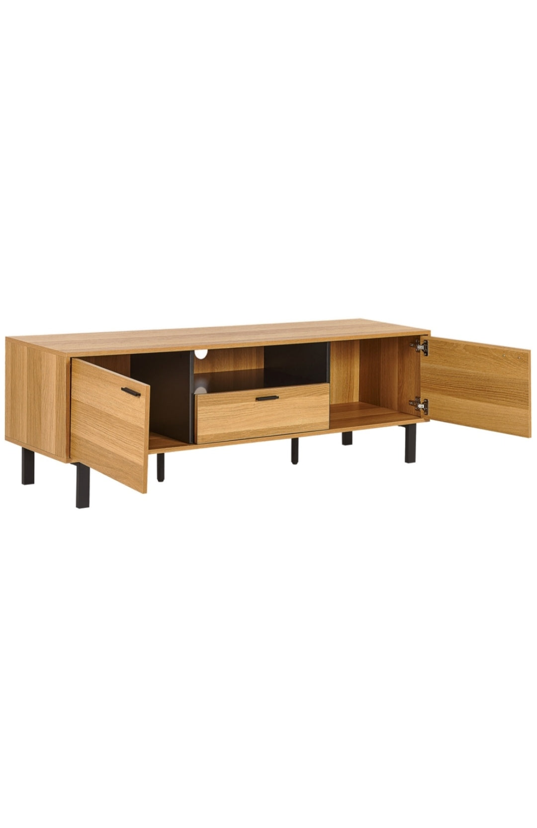Mueble de TV madera clara