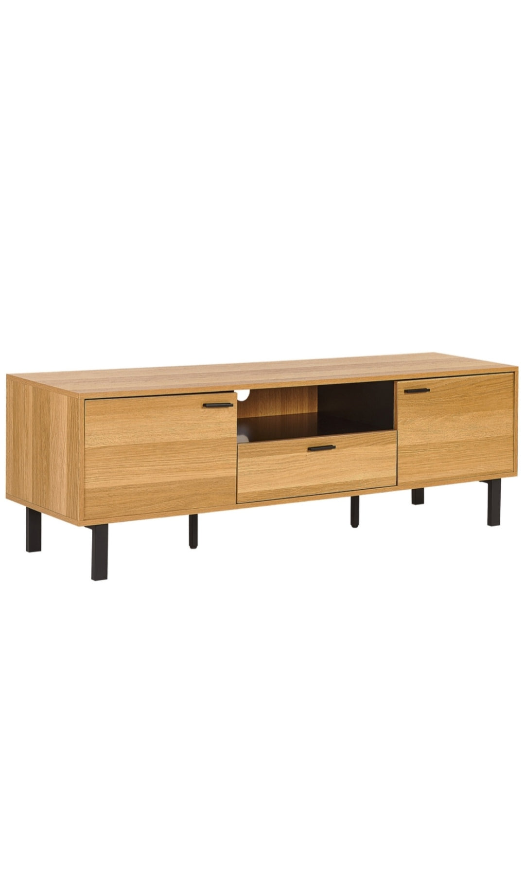 Mueble de TV madera clara