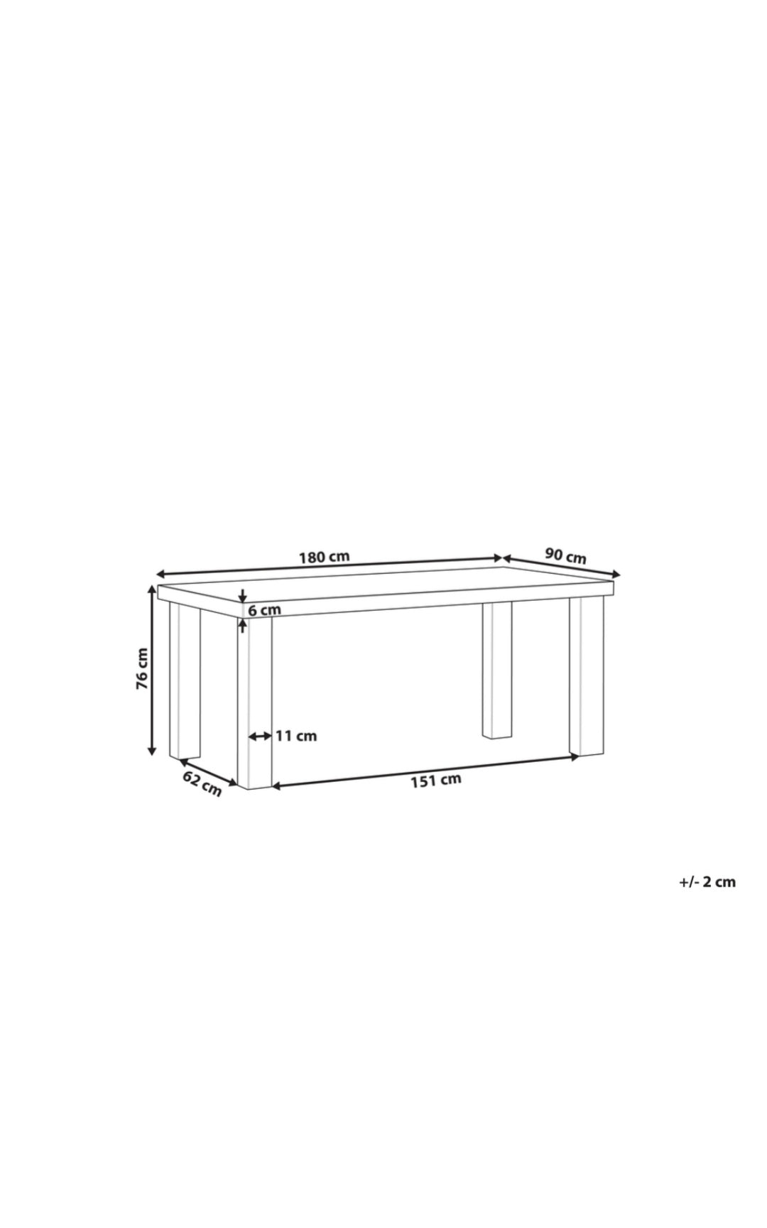 Mesa de comedor de cemento reforzado gris
