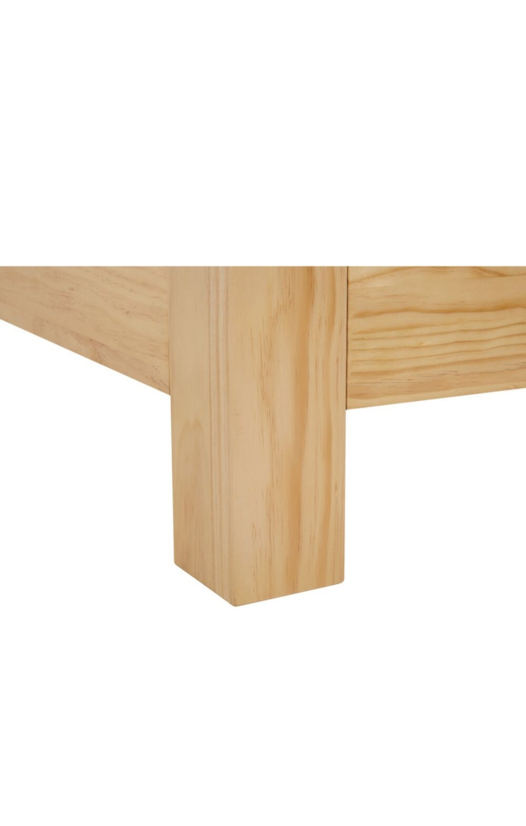 Cama madera clara
