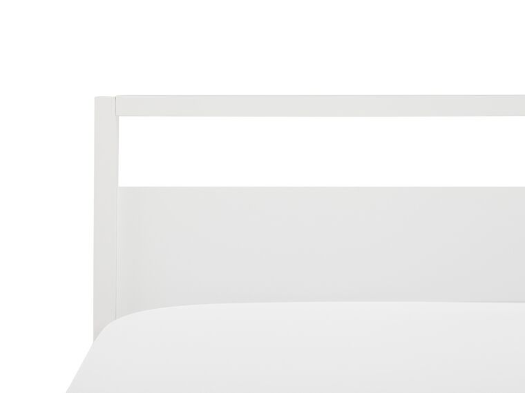 Cama con somier de madera pino blanca 180/200
