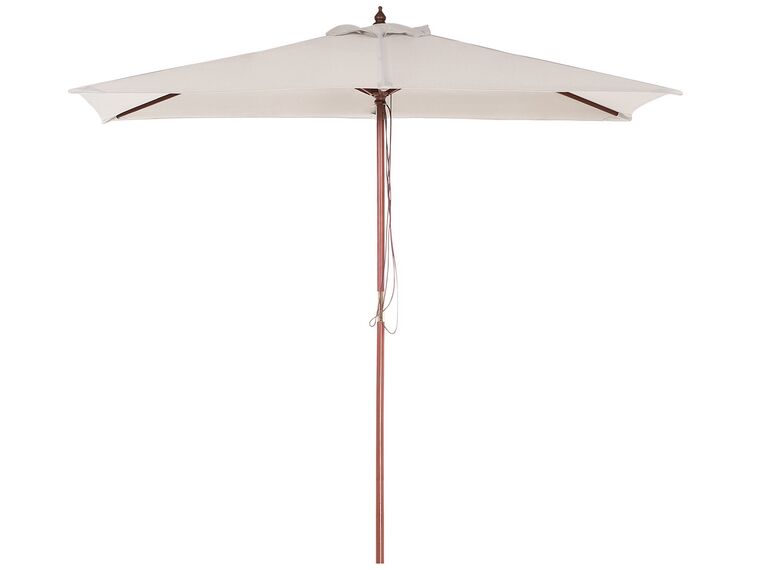 Sombrilla de jardín beige claro