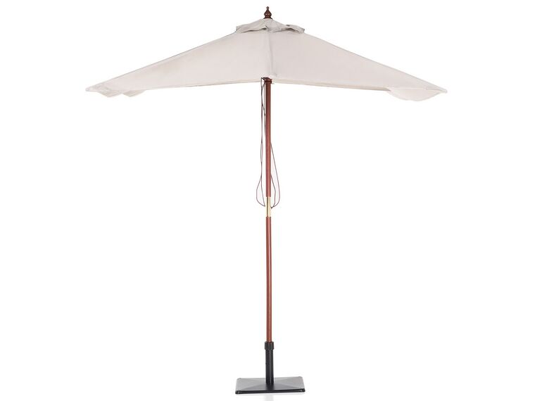 Sombrilla de jardín beige claro
