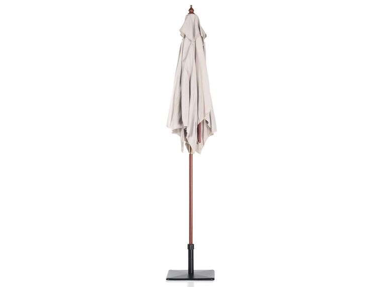 Sombrilla de jardín beige claro