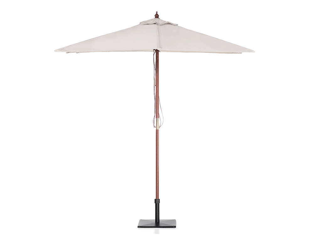 Sombrilla de jardín beige claro