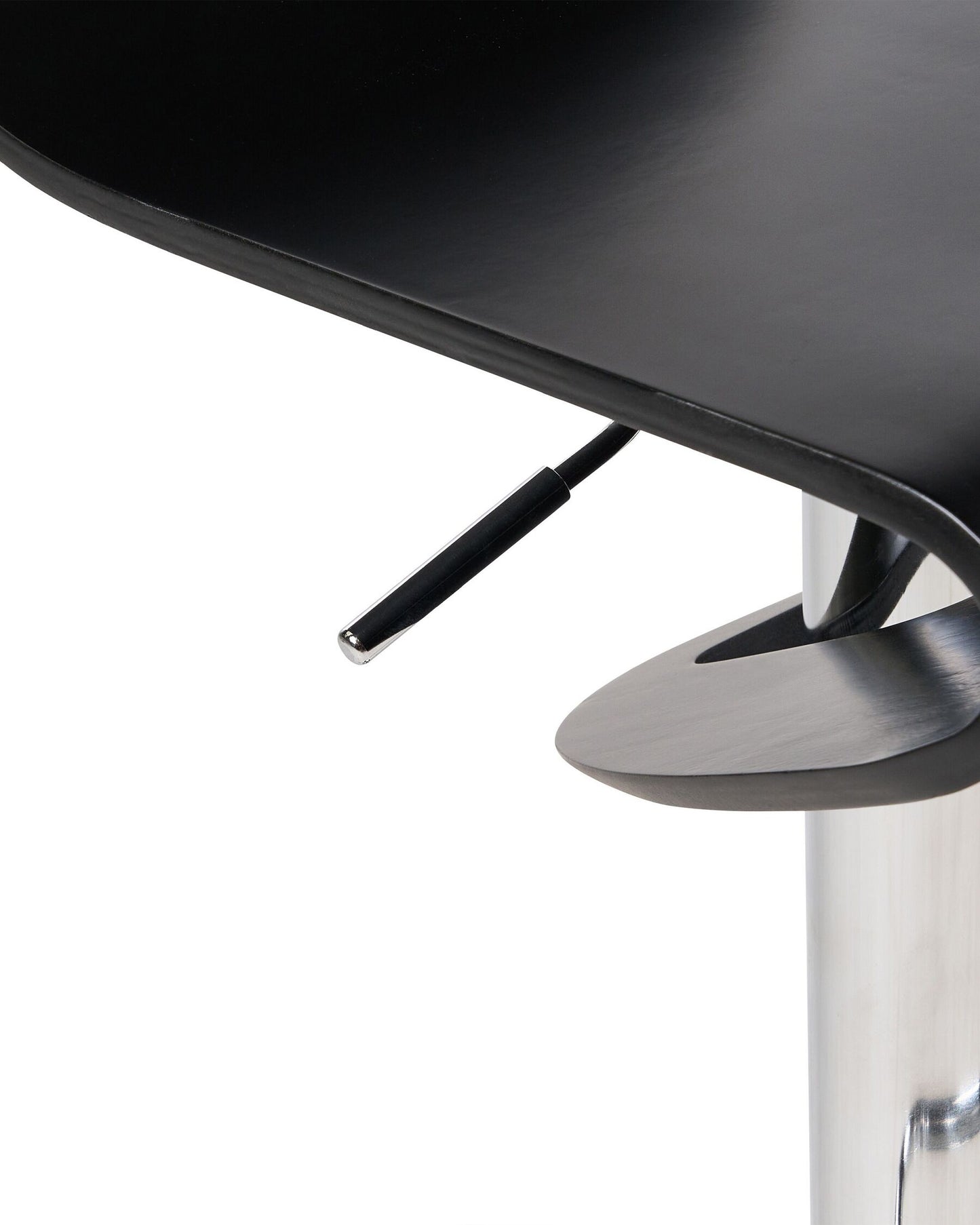 Conjunto de 2 Sillas de bar Negro