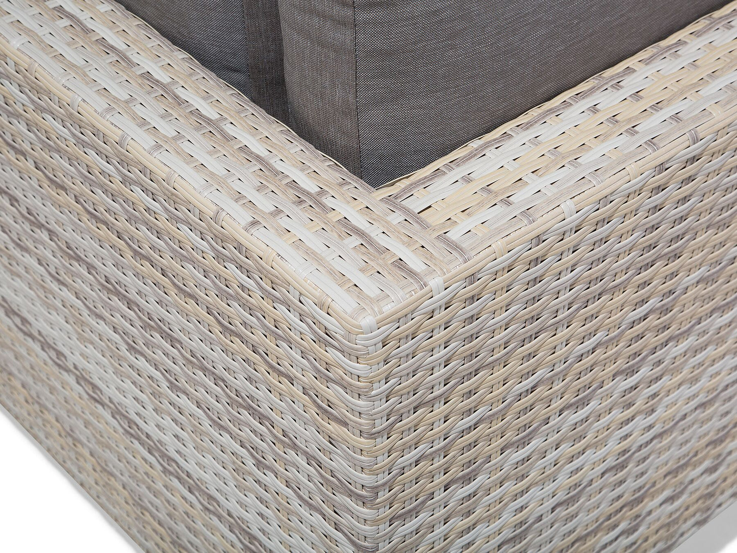 Conjunto longue Universal Ratán sintético Gris