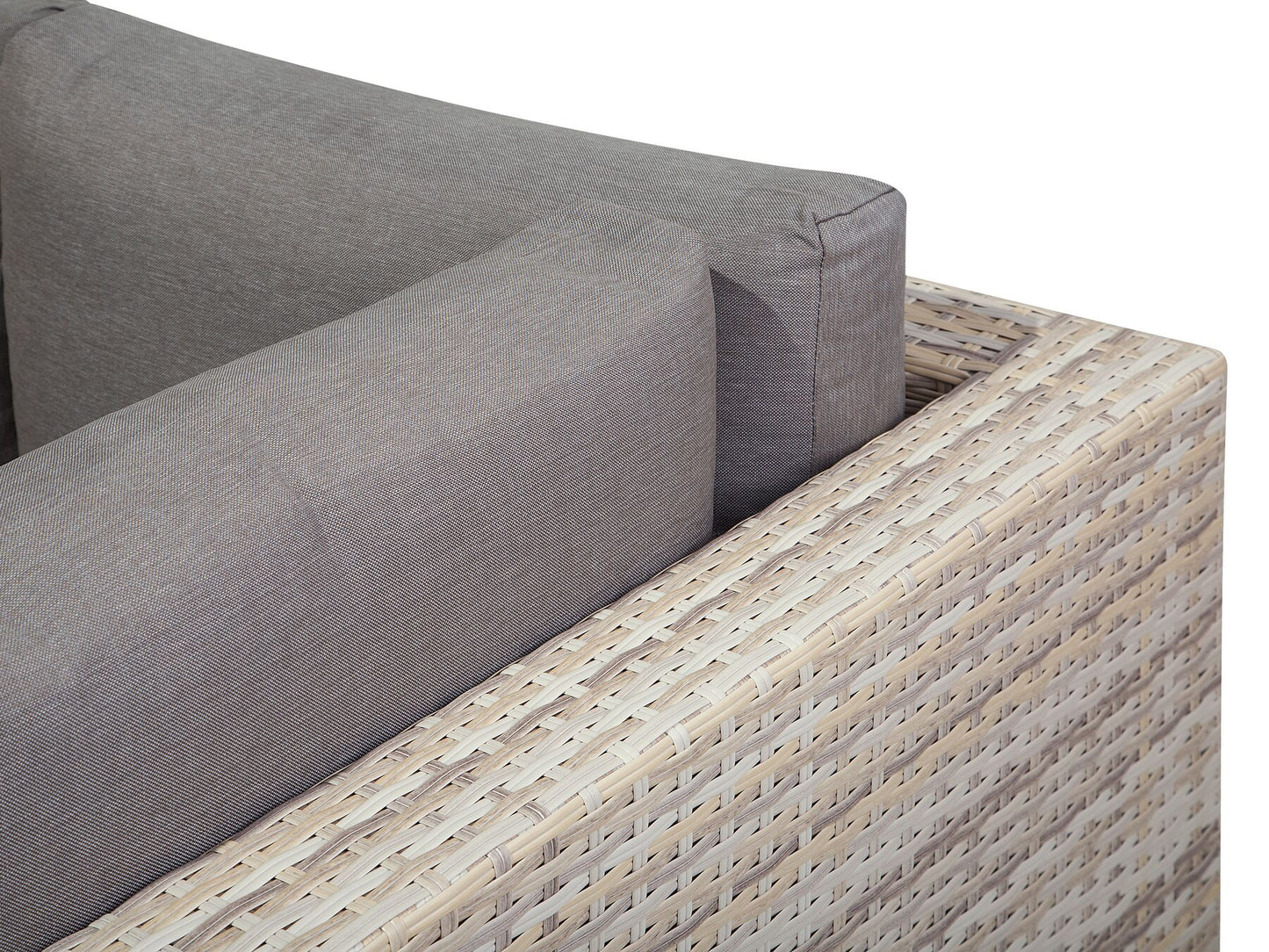 Conjunto longue Universal Ratán sintético Gris