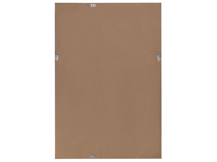 Espejo de pared plateado