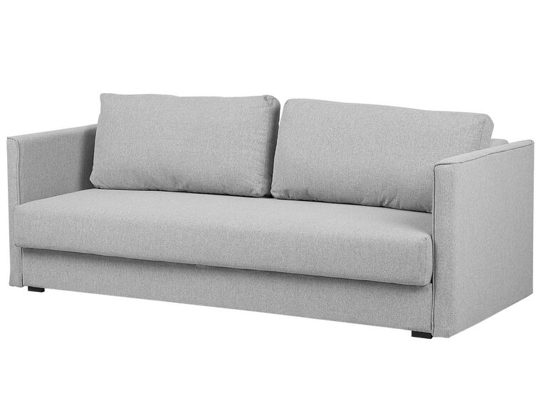 Sofá cama 3 plazas gris claro
