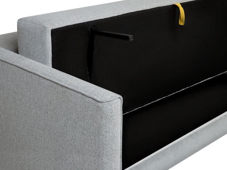 Sofá cama 3 plazas gris claro