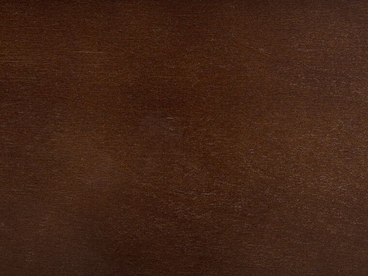 Cama con somier de madera pino oscura 140 x 200 cm