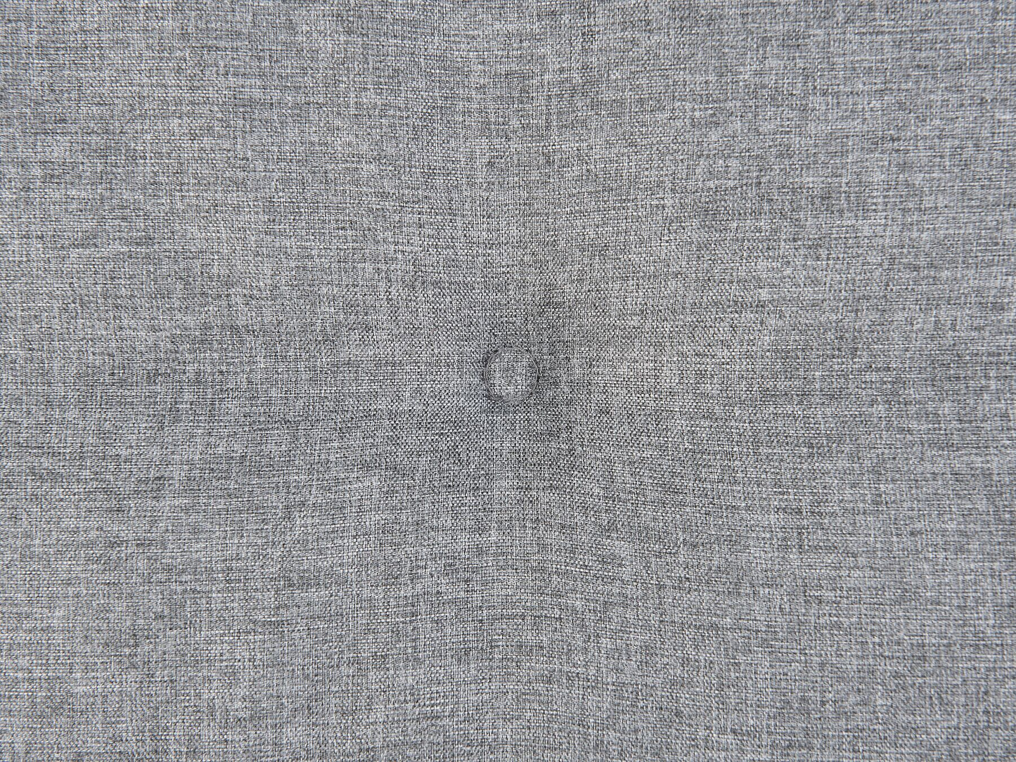 Tumbona de jardín madera con cojín gris