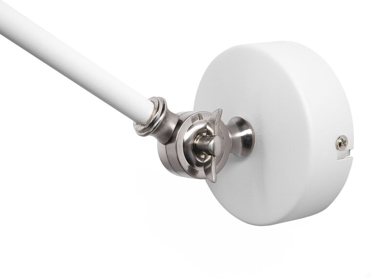 Conjunto de 2 lámparas de pared blanco