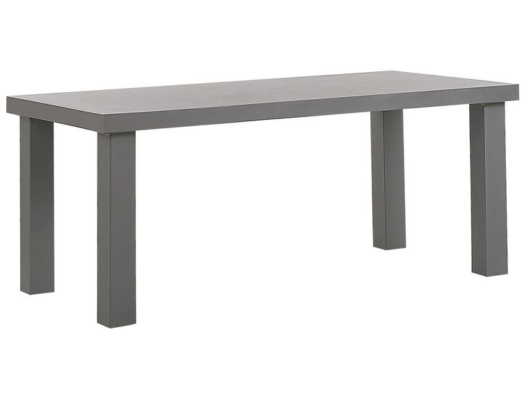 Mesa de cemento reforzado gris