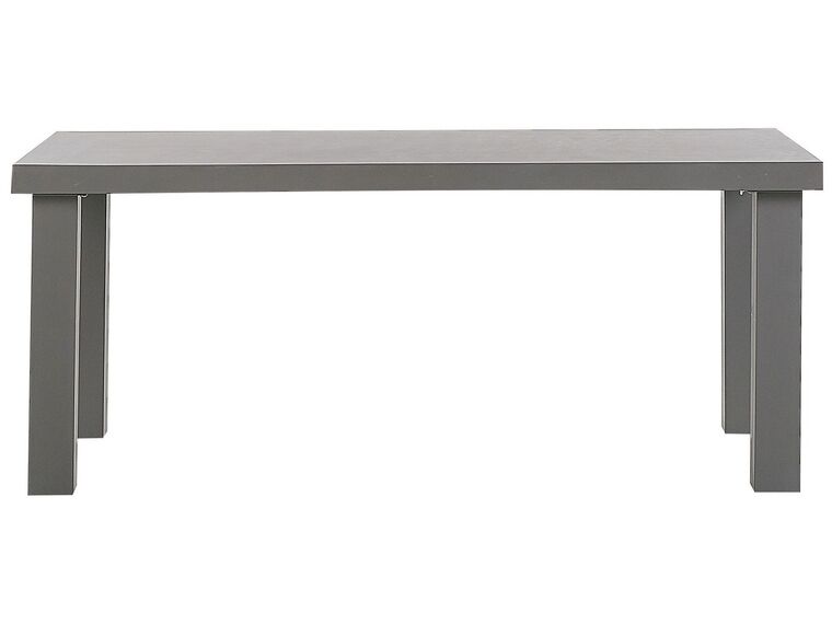 Mesa de cemento reforzado gris
