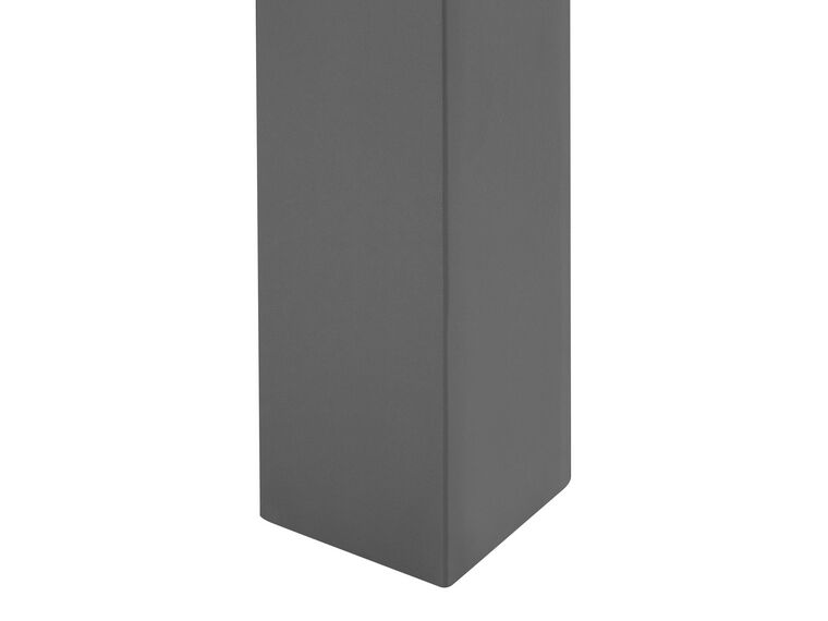 Mesa de cemento reforzado gris