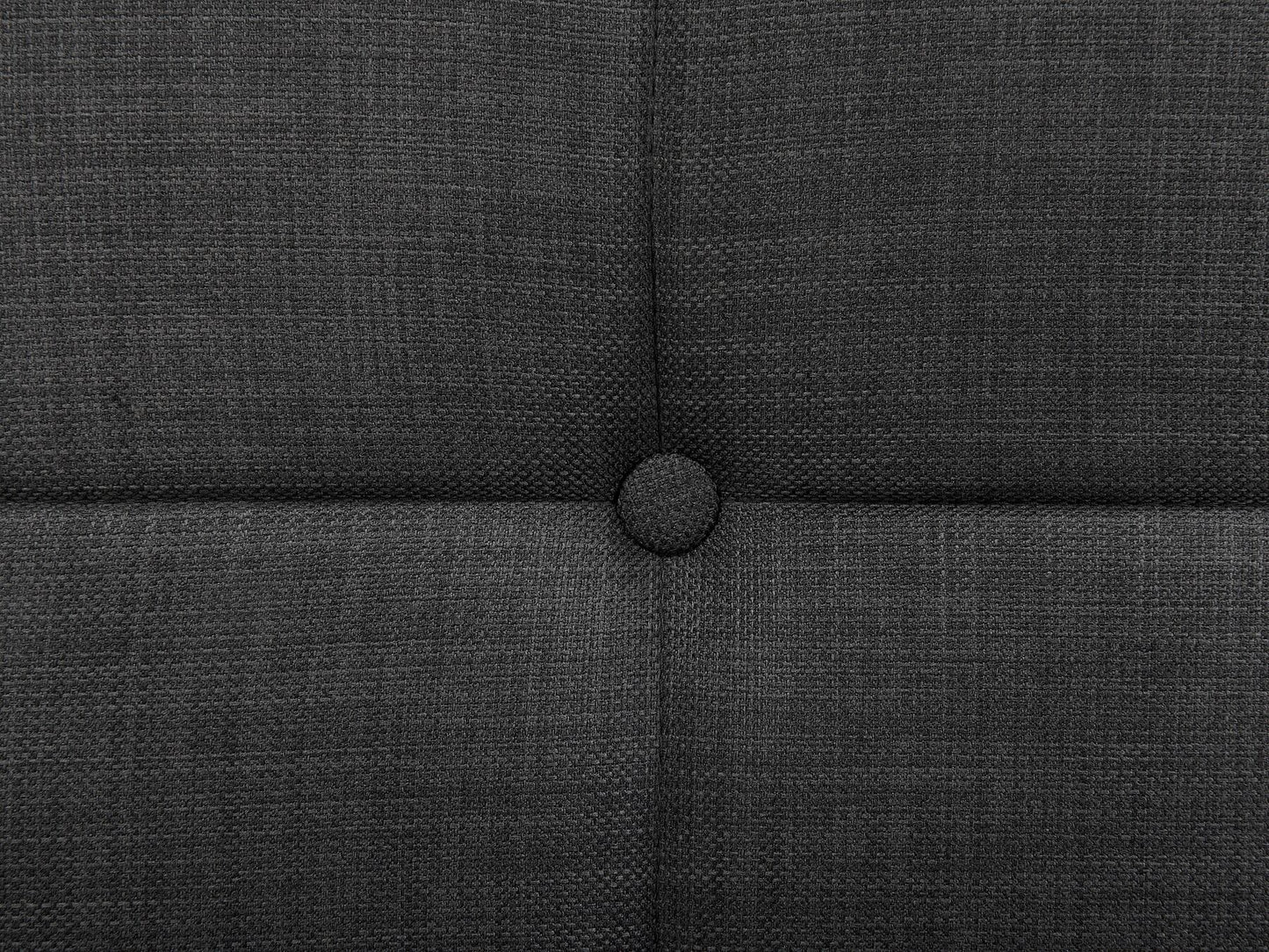 Cama articulada eléctrica de poliéster gris oscuro 160 x 200 cm