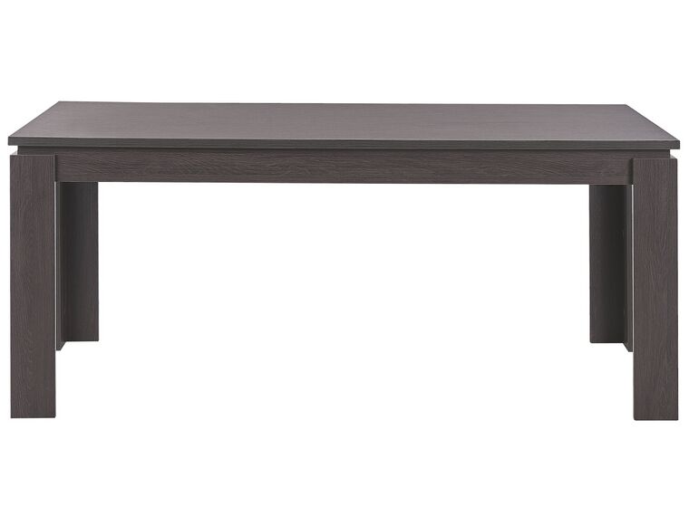 Mesa de comedor madera oscura
