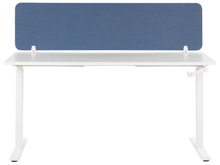 Panel separador azul 160 x 40 cm