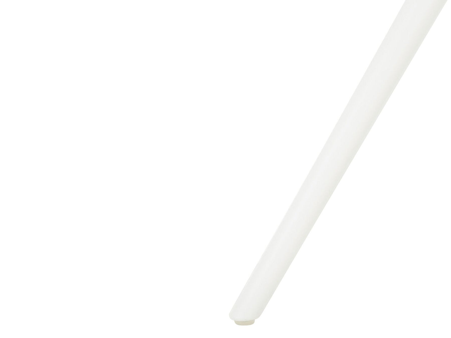 Mesa de balcón de material sintético blanco