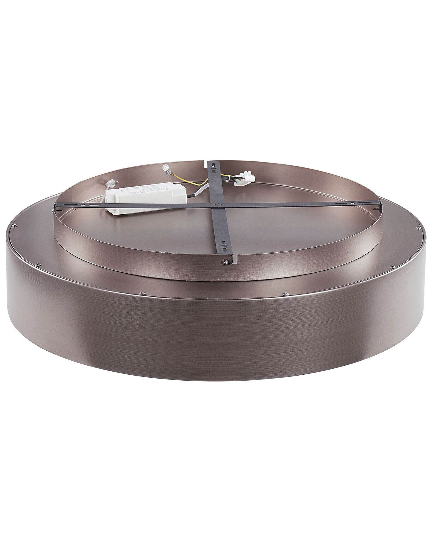 Lámpara de techo LED de metal marrón claro ⌀ 61 cm