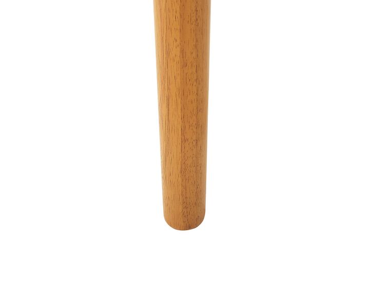 Mesa de comedor extensible madera clara 100/130 x 80 cm