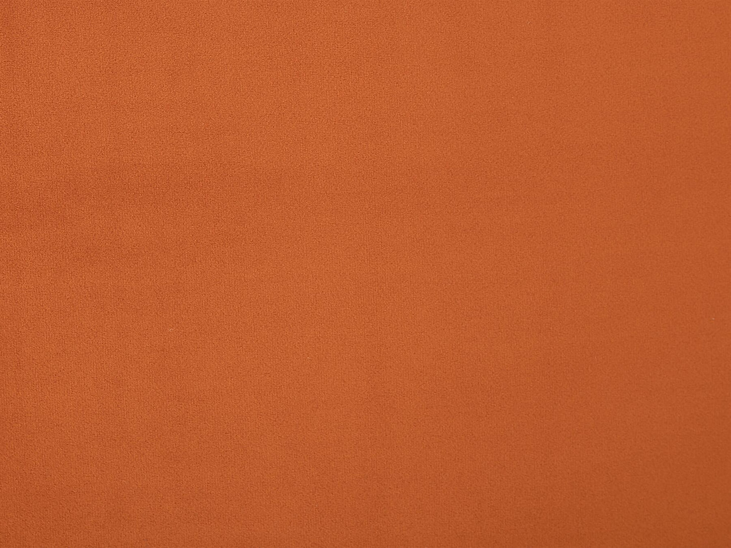 Cama con somier de terciopelo naranja/negro 140 x 200 cm