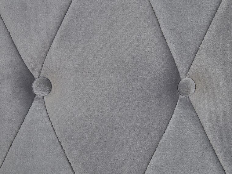 Cama de agua de terciopelo gris claro