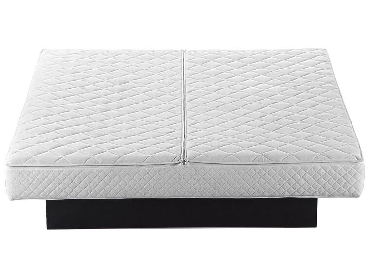 Cama de agua de terciopelo gris claro