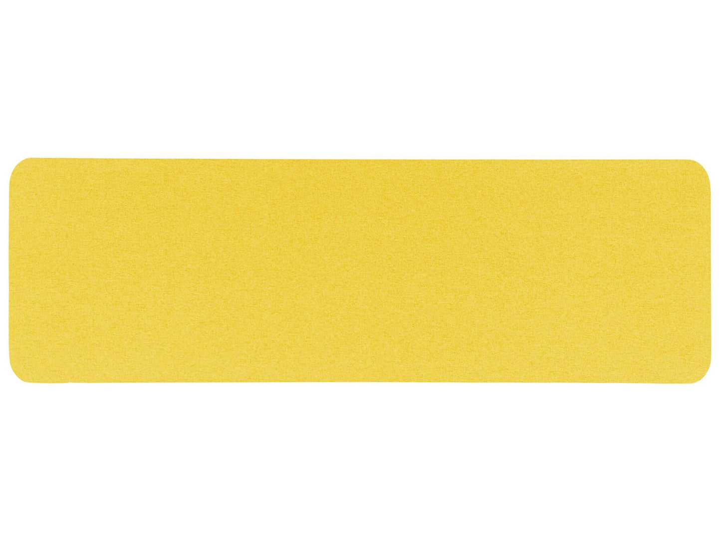 Panel separador amarillo mostaza 130 x 40 cm