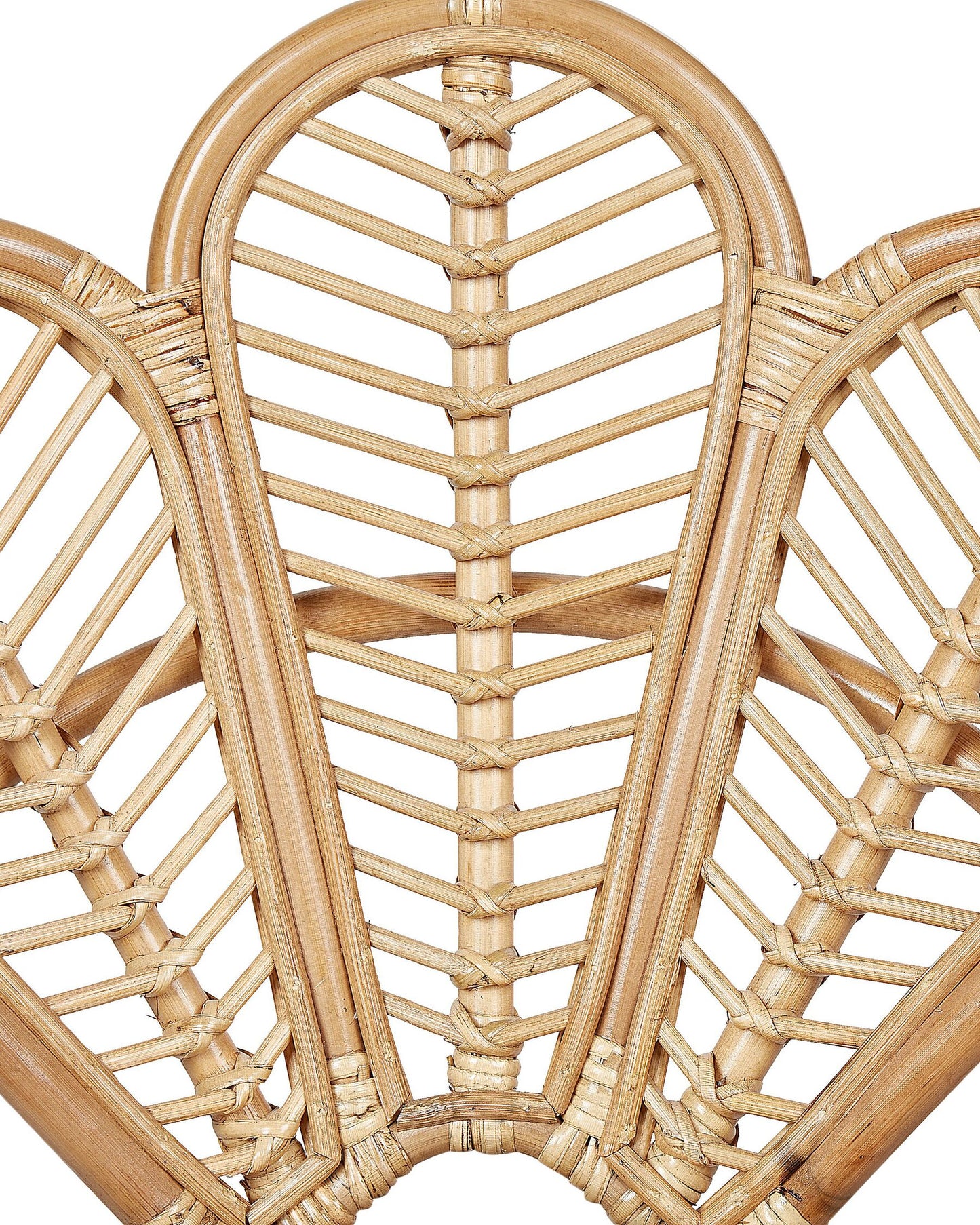 Silla pavo real de ratán natural 70 cm
