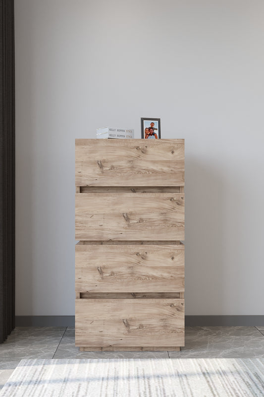 Juego de 2 Mesitas. Galata convertible en cómoda alta. Madera