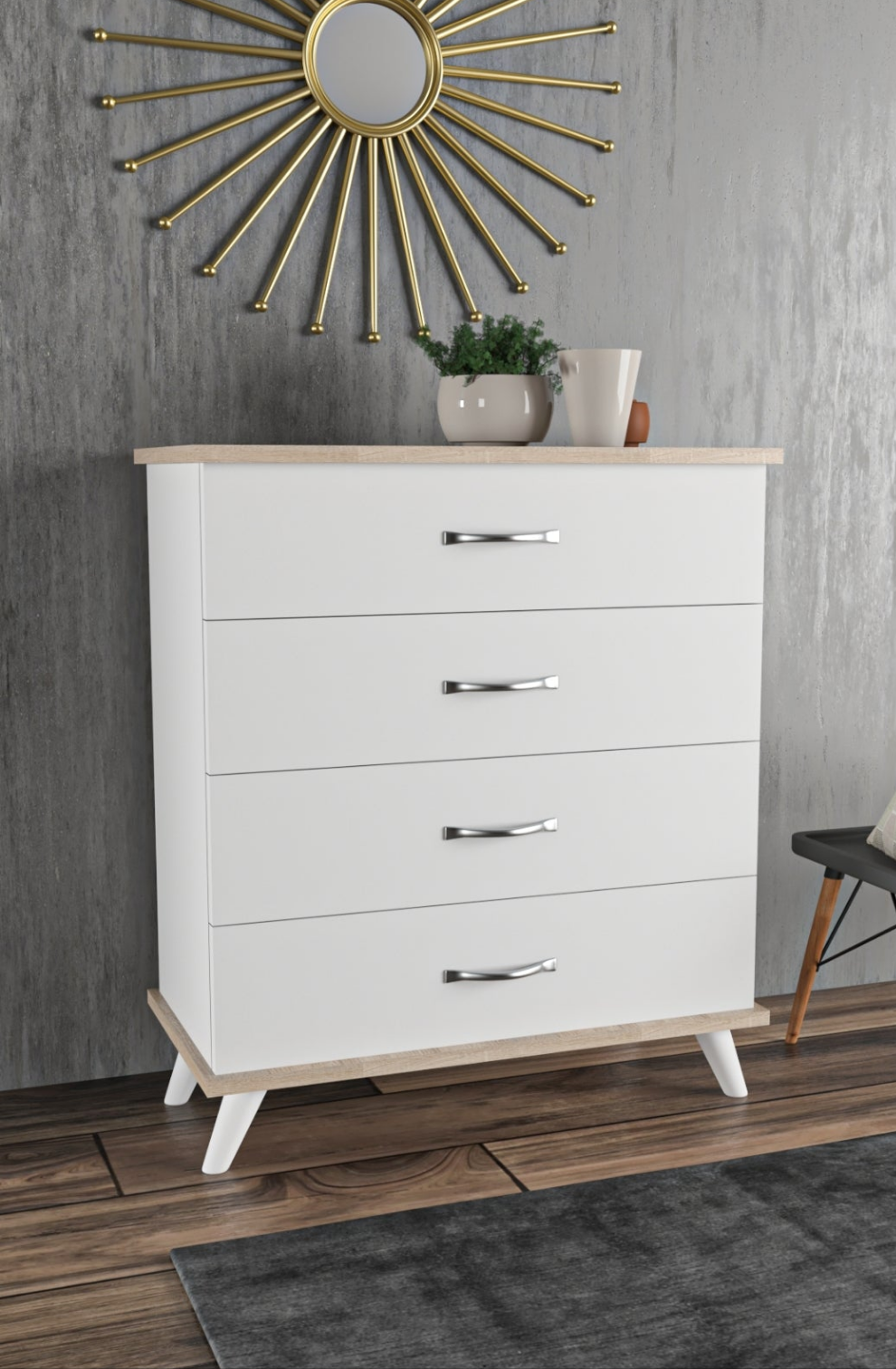 Cómoda cajonera Okazo de gran calidad – Diseño, estilo y el mejor precio