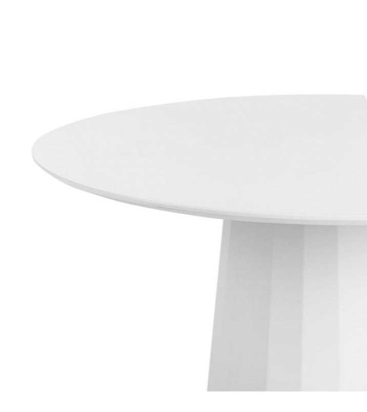 Mesa de comedor blanca 100cm