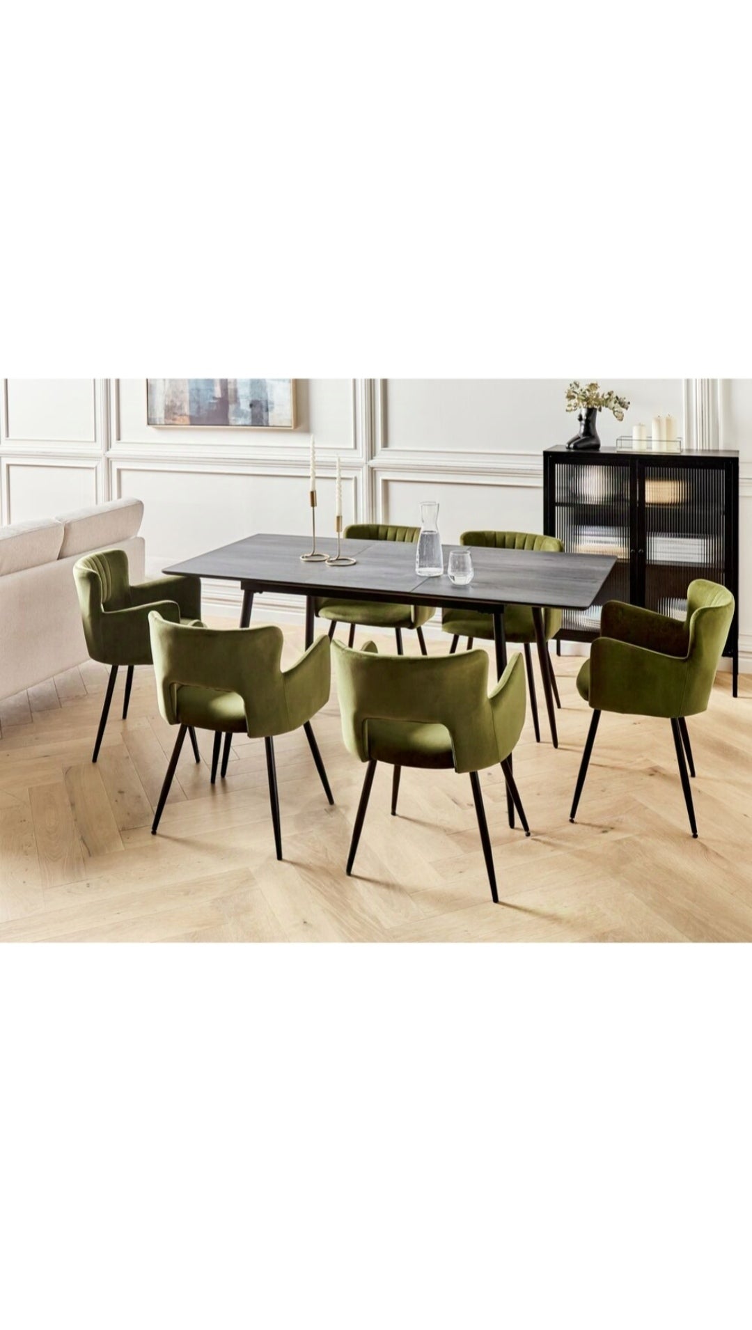 Mesa de comedor extensible 120/160