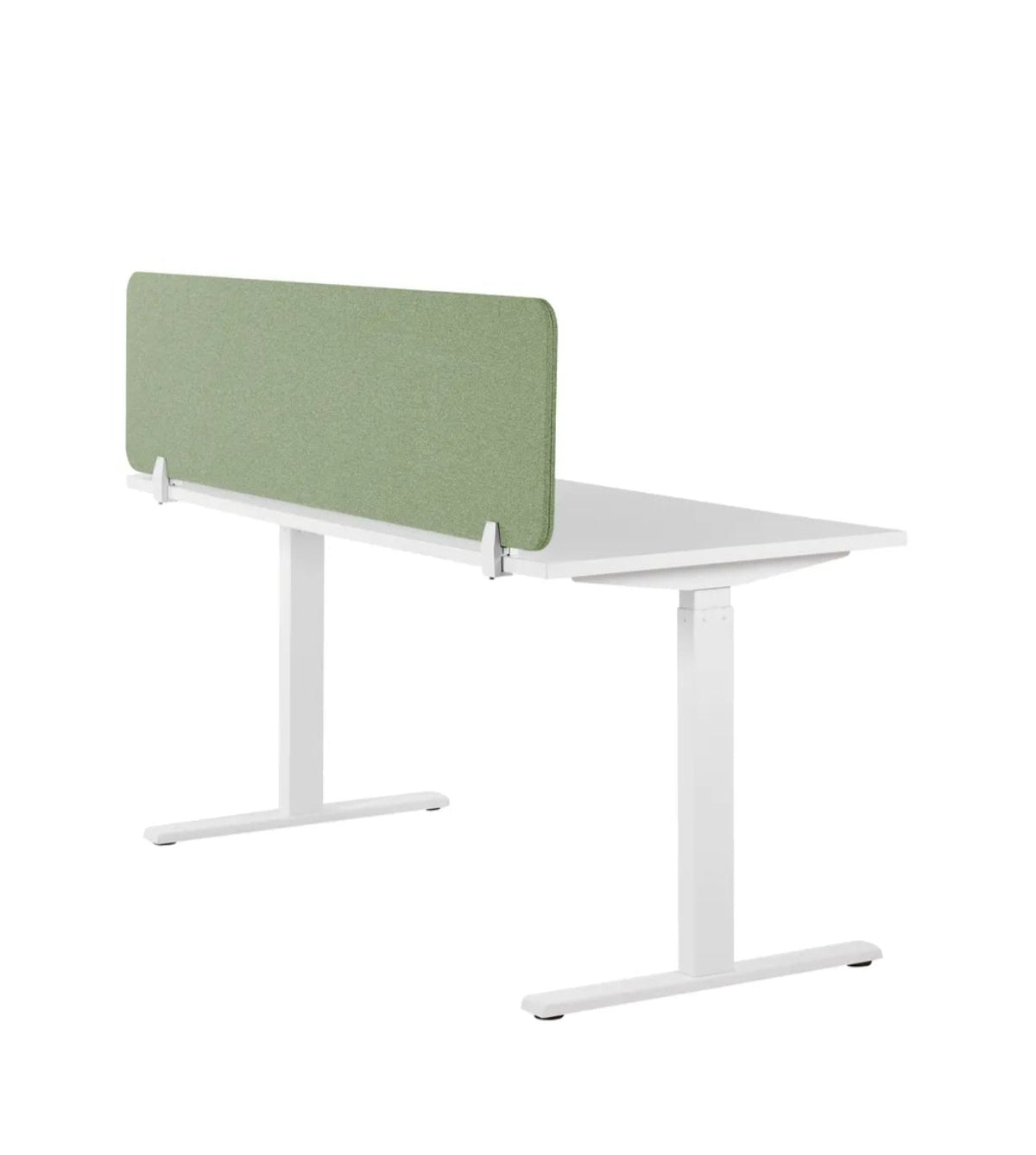 Separador de escritorios verde